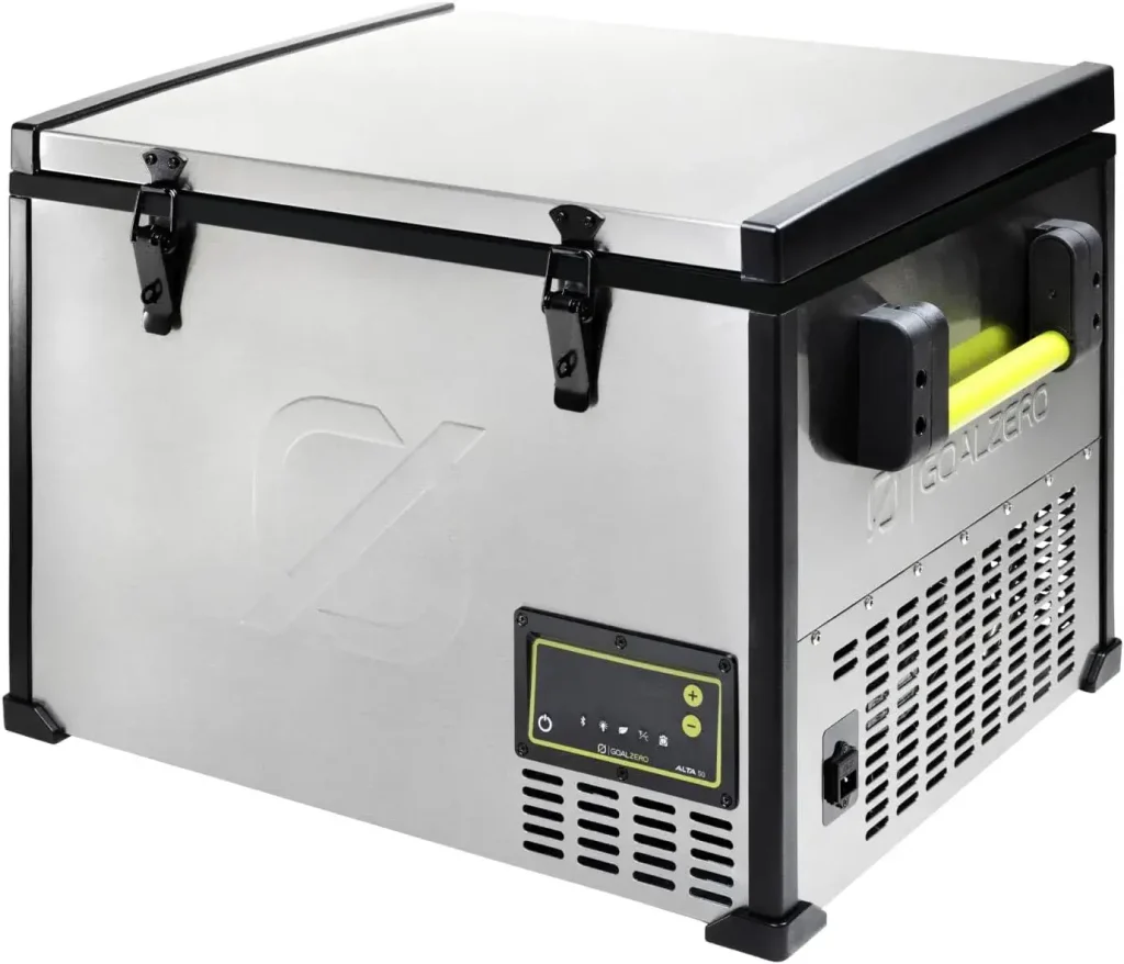 Top Portable Fridge Freezer for Yeti Power Stations Product Image: Goal Zero Alta 50 12-Volt Fridge