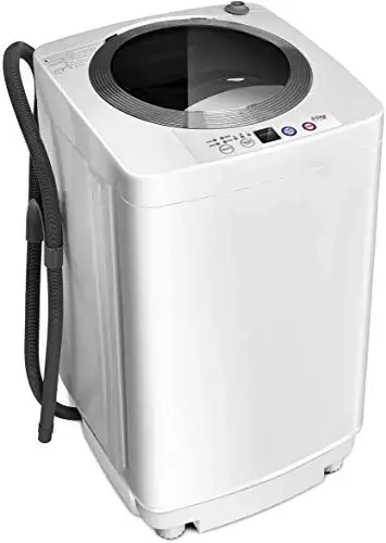 Best Budget RV Washer Dryer Unit Product Image: Giantex Portable Washing Machine: Automatic Washer Dryer Combo