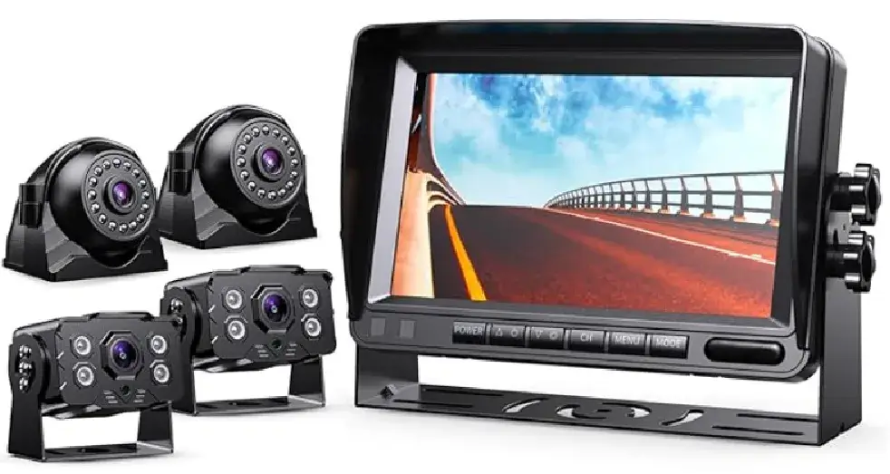 Best Budget Wired RV Backup Camera Product Image: eRapta ERT01 Car Rearview Camera