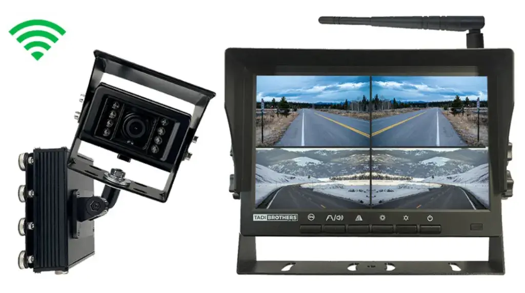 Best Backup Camera for Hitching and Towable RVs Product Image: TadiBrothers Heavy Duty Hitch Camera Up to 4 Cameras