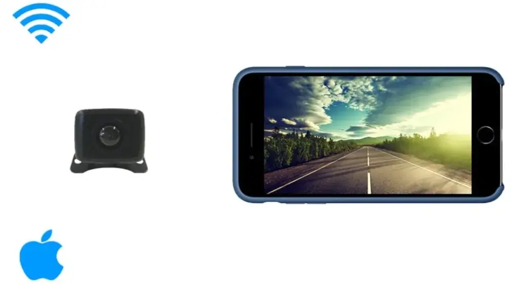 Best Budget Wireless RV Backup Camera Product Image: TadiBrothers iPhone Backup Camera
