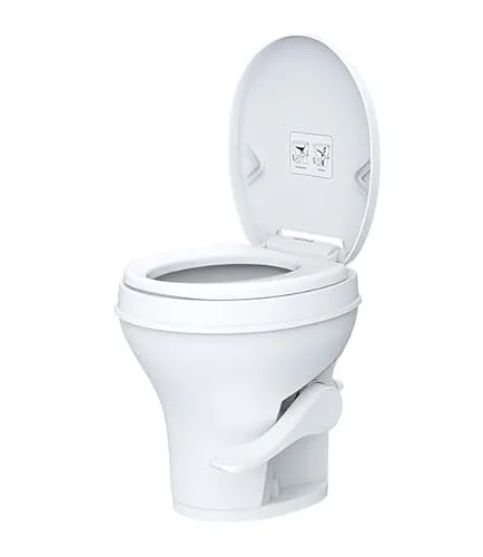 Best Overall RV Toilet Product Image: SEAFLO Residential Height RV Toilet