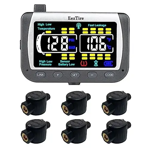 Easiest RV TPMS to Install Product Image: EEZ RV Products EEZTire-TPMS 6ATC