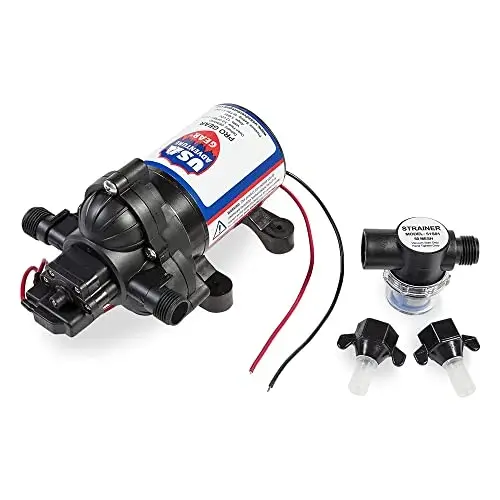 The RV Water Pump With the Best Warranty Product Image: USA Adventure ProGear 3200
