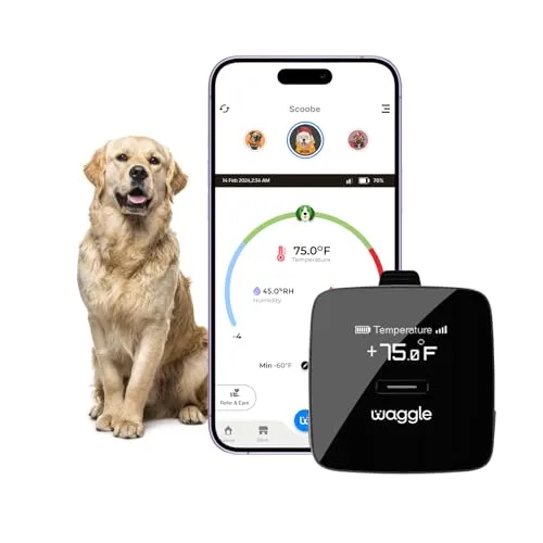 Best Cellular RV Temperature Monitor Product Image (Verizon Network): Waggle Pet Monitor