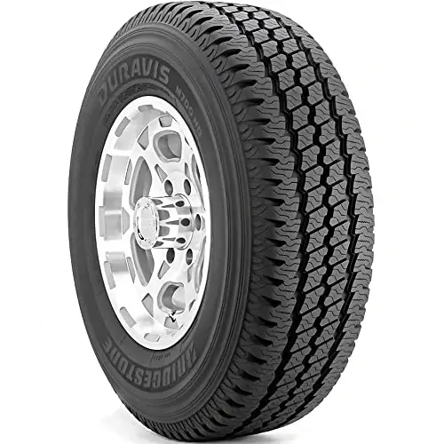 Best RV Tire for All Terrain Types Product Image: Bridgestone Duravis M700 HD