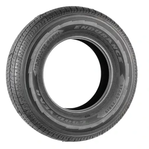 Best Tire for Trailer RVs Product Image: Goodyear Endurance Radial RV Tire