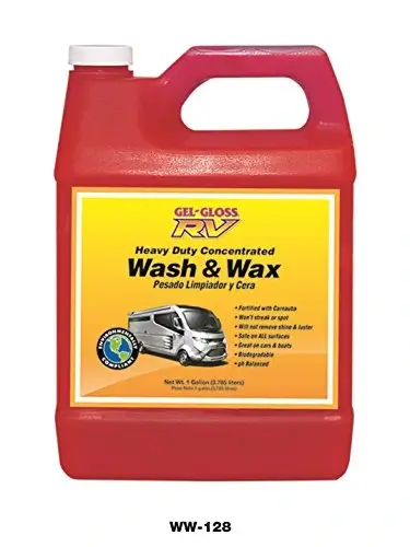 Best Budget RV Wax Product Image:  Gel-Gloss RV Wash and Wax