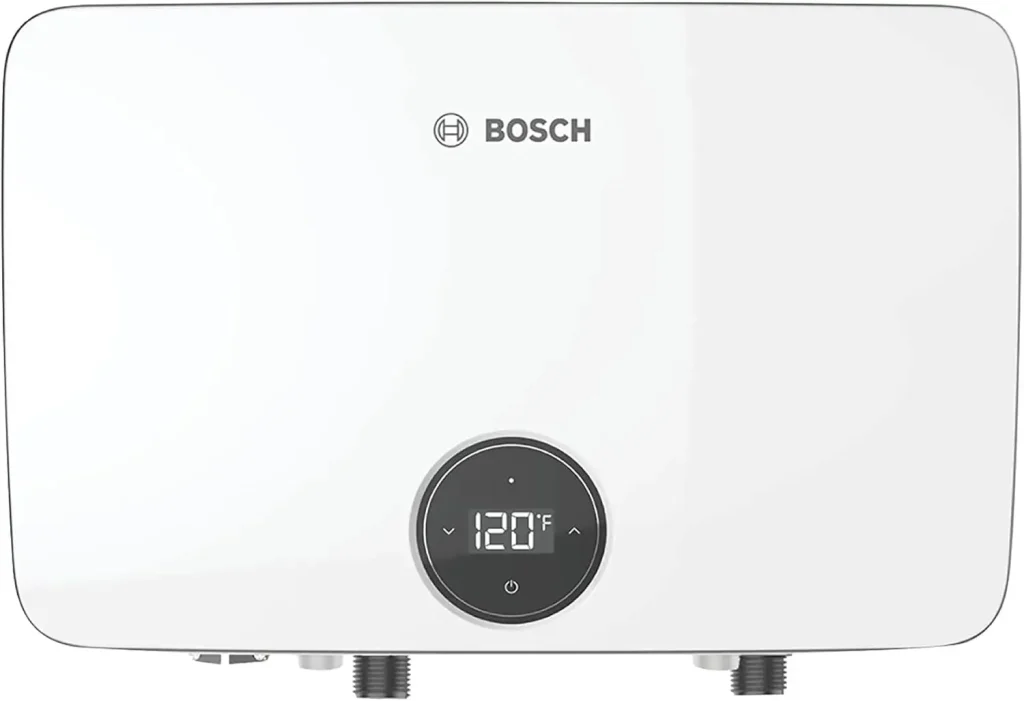 The Best Overall RV Tankless Water Heater Product Image: Bosch Thermotechnology Tronic 6100 Electric Tankless Water Heater