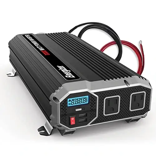 RV Inverter Charger with the Easiest Installation Product Image: Energizer 2000 Watts Modified Sine Wave Inverter
