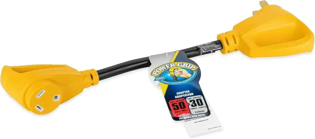 Must-Have Item for RV Electrical Systems Product Image #1: Weather-Proof Dogbone Adapter
