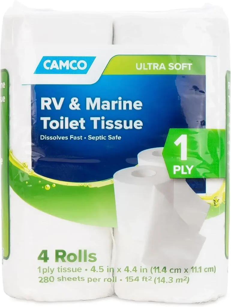Must-Have Bathroom Item for Motorhomes Product Image: RV-Friendly Toilet Paper