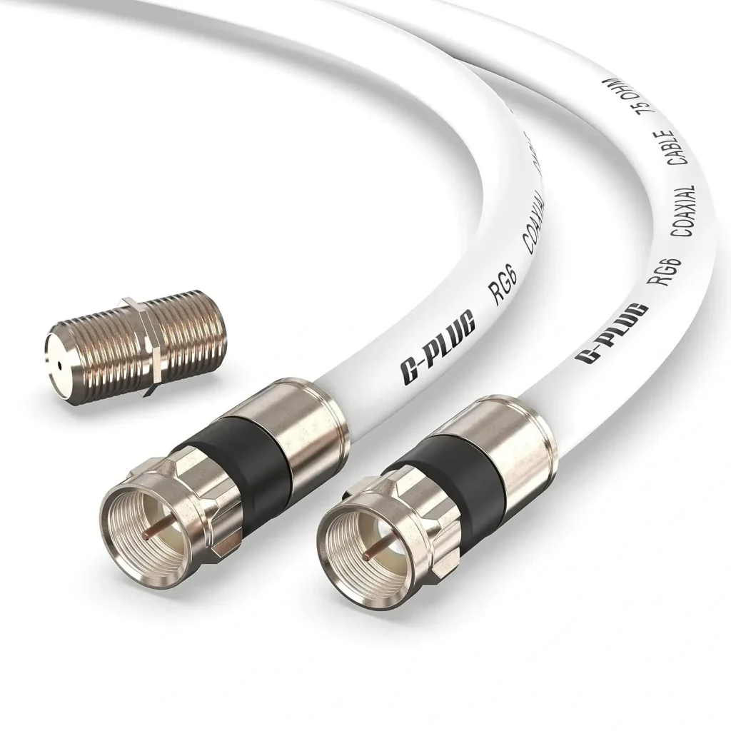 Essential RV AV Gear Product Image: G-PLUG 30-FT RG6 Coaxial Cable Set