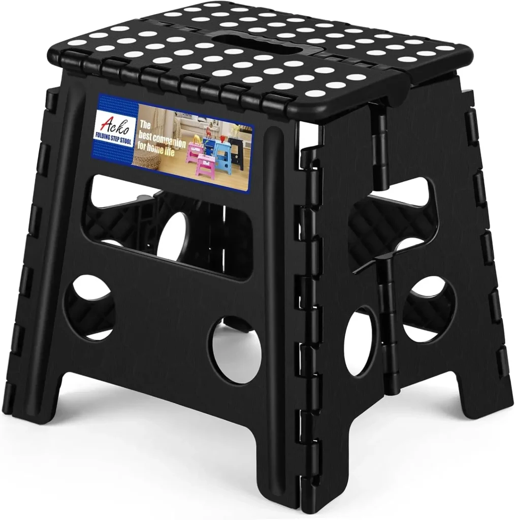 Essential RV Accessory Product Image: ACKO 13-Inch Folding Step Stool