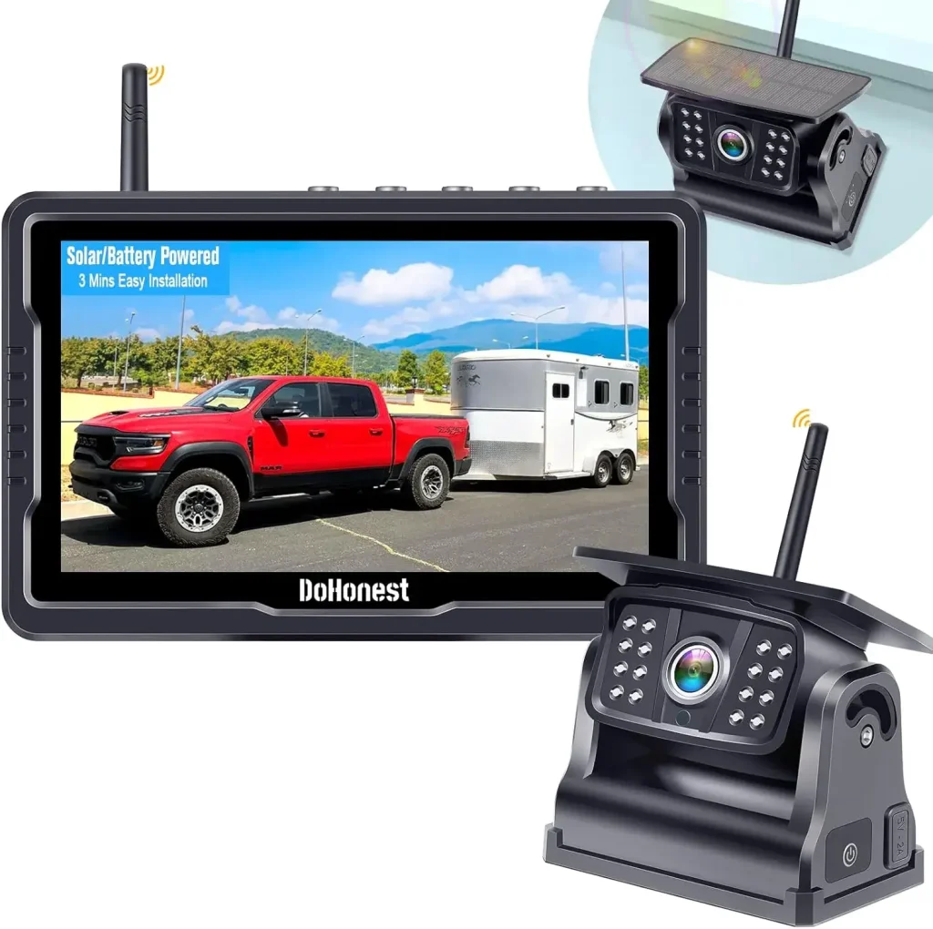 Best Budget RV-Friendly Backup Cam Product Image: DoHonest RV Backup Camera