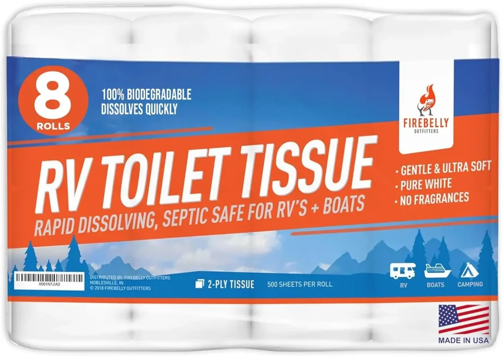 Essential RV-Specific Accessory Product Image: Firebelly Outfitters RV Toilet Paper