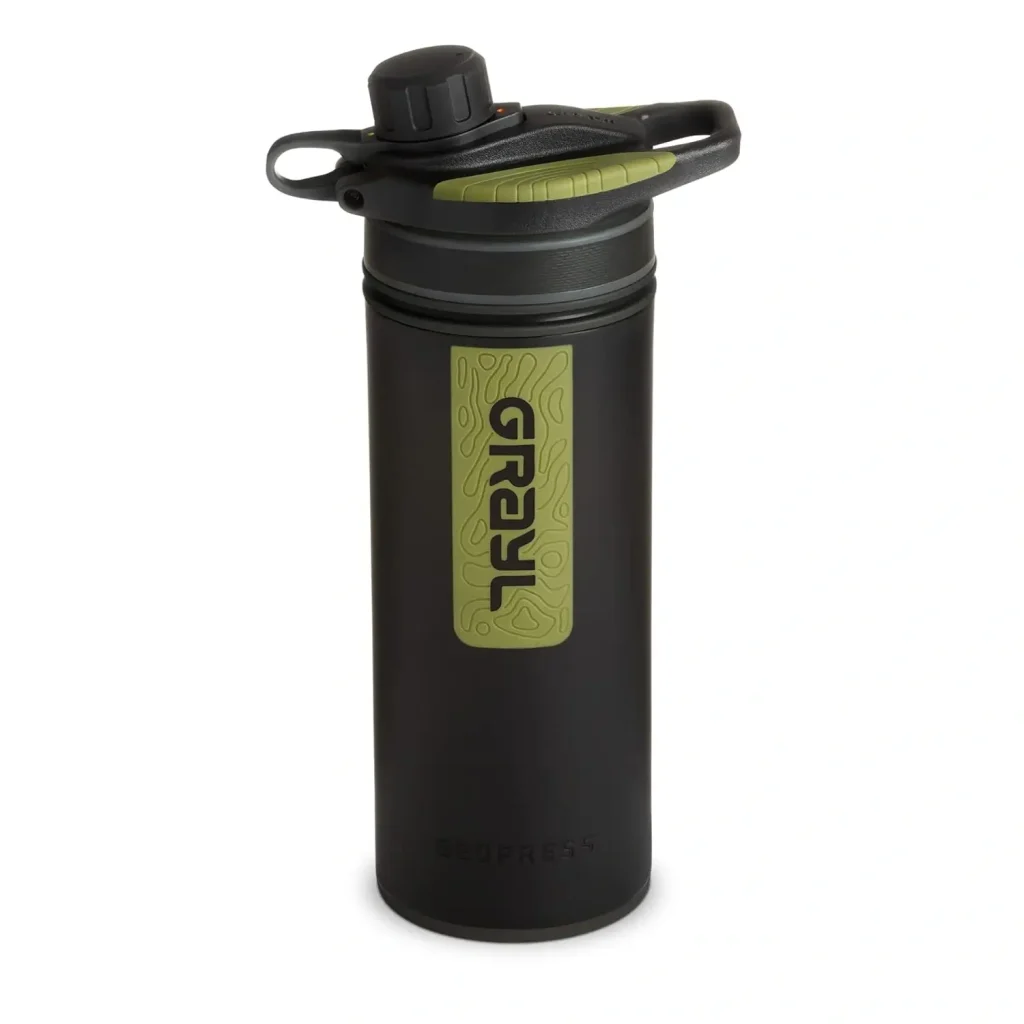 Leading Outdoor Filtration Accessory  Product Image: Grayl GeoPress Filtered Bottle