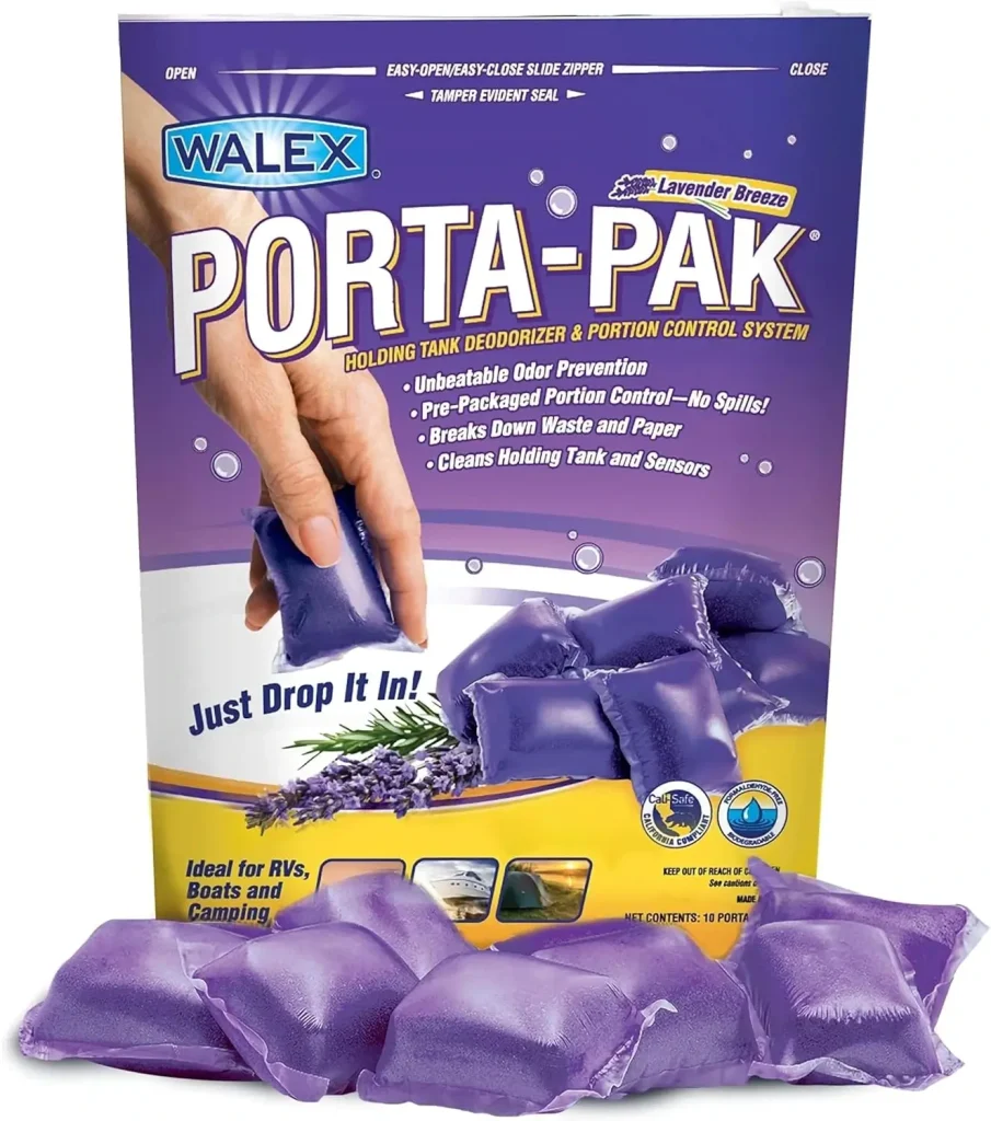 RV Sanitation Management Accessory Product Image: Walex Porta-Pak Holding Tank Deodorizer