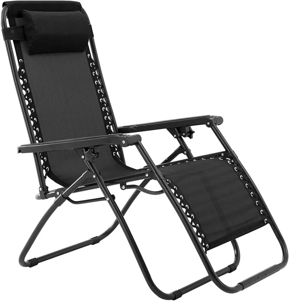 Top Outdoor Recliner for Road Trips Product Image: Sunjoy Zero Gravity Chair