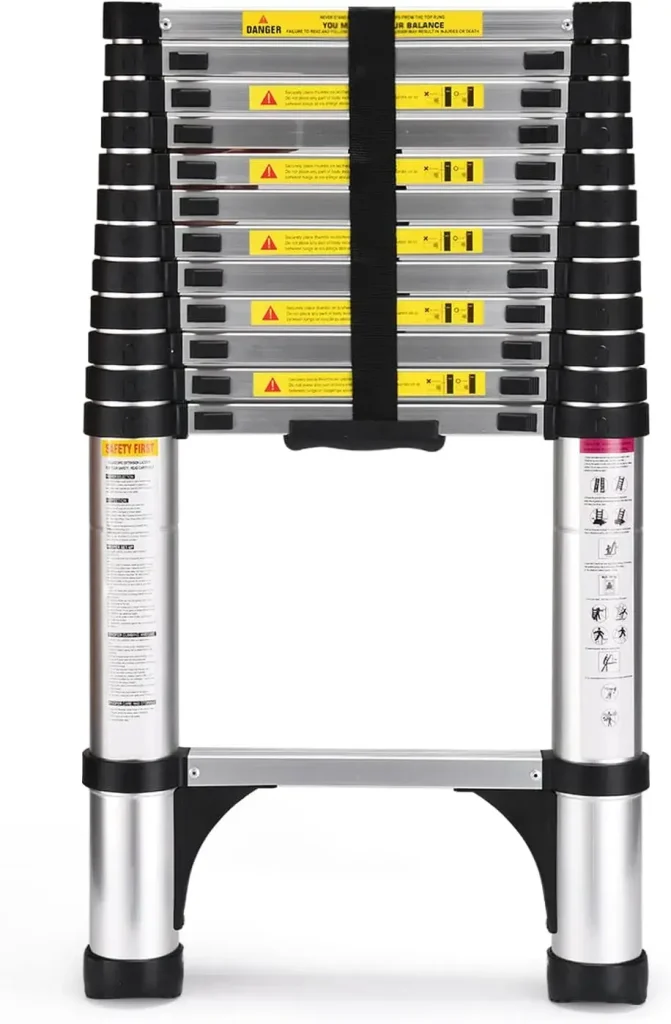 Useful Outdoor RV Acessory Product Image: Soctone Telescoping Extension Ladder