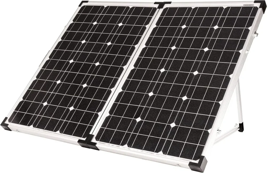 Best Solar System Kit for RVing and Camping Product Image: Go Power 90-200 Watt Portable Solar Kits